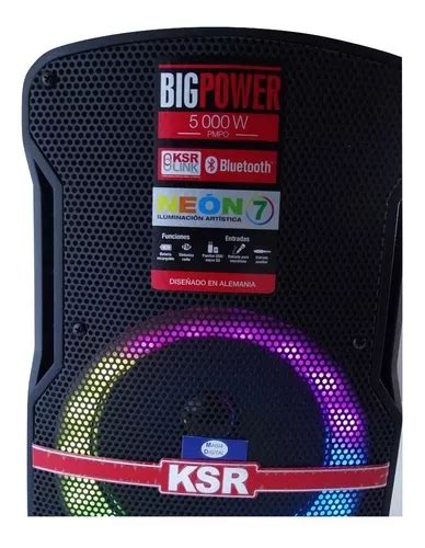 Bocina Bluetooth 8 Recargable Kaiser Msa 7908nd Fm Usb 5000w En Venta