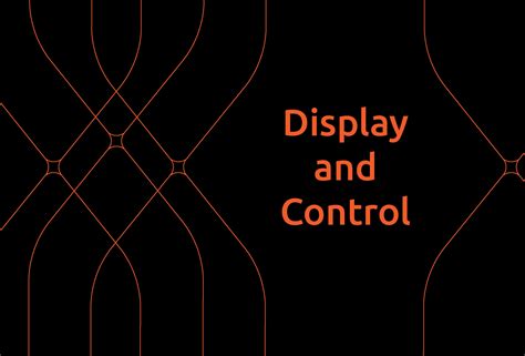 Display and Control | Behance