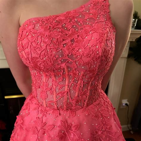 Dresses Hot Pink Princess Prom Dress Poshmark