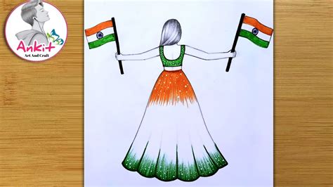 Republic Day Drawing How To Draw Republic Day Drawing 26 January