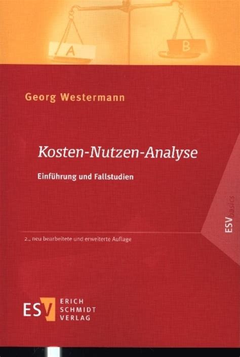 Kosten Nutzen Analyse Von Georg Westermann Buch 978 3 503 19502 2