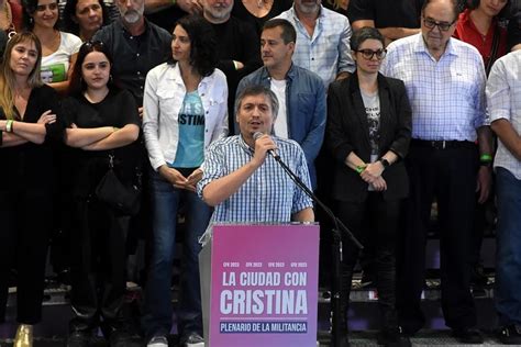 Máximo Kirchner Agitó La Interna Del Frente De Todos