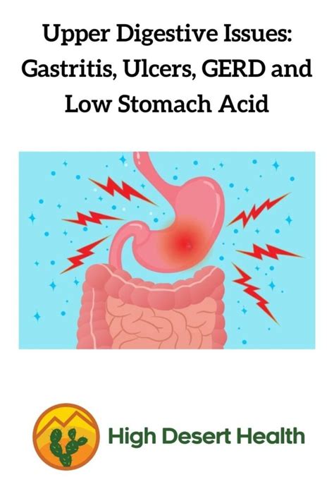 Upper Digestive Issues Gastritis Ulcers Gerd And Low Stomach Acid