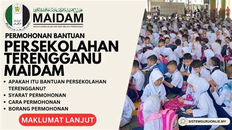 Permohonan Bantuan Persekolahan Terengganu Yayasan Pendidikan Maidam