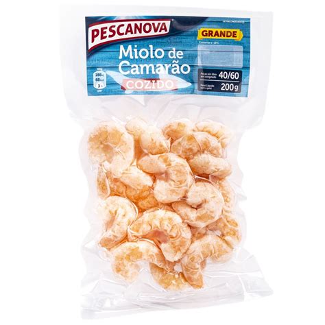 Camar O Pescanova Grande Cozido Miolo G Marisco Peixes