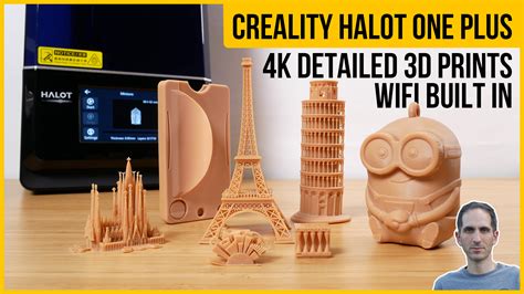 Creality Halot One Plus D Resin Printer Review K Detail Wifi Built