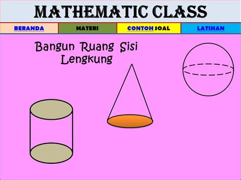 Latihan Soal Bangun Ruang Sisi Lengkung Pdf Beinyu