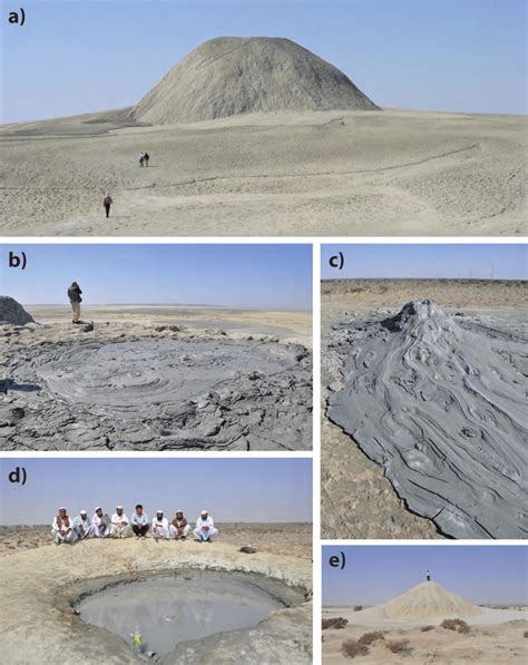 Mud Volcanoes In The Coastal Makran A And B N