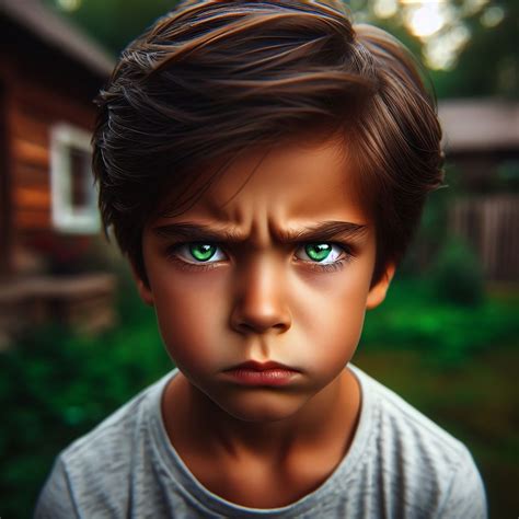Ai สร้างขึ้น เด็กผู้ชาย โกรธ - ภาพฟรีบน Pixabay - Pixabay