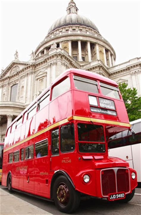 Vintage Red Bus Hire Bus-tour-of-london-around-st-pauls - Vintage Red ...