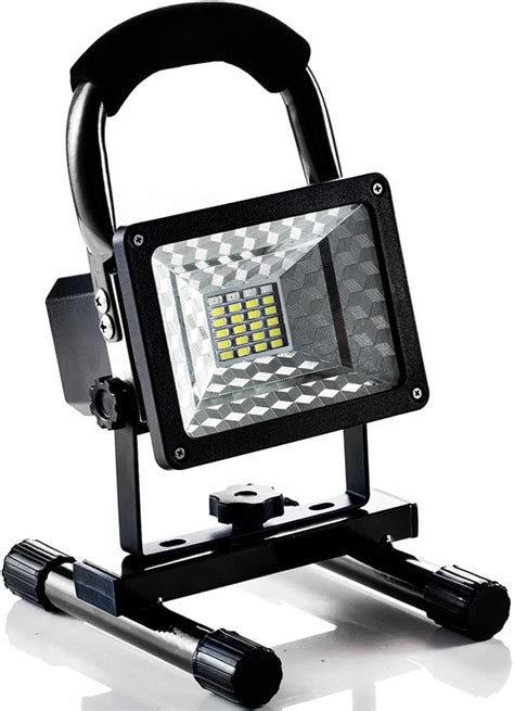 Lampe Chantier 15W Super Lumineuse Projecteur LED Torche Portable Et