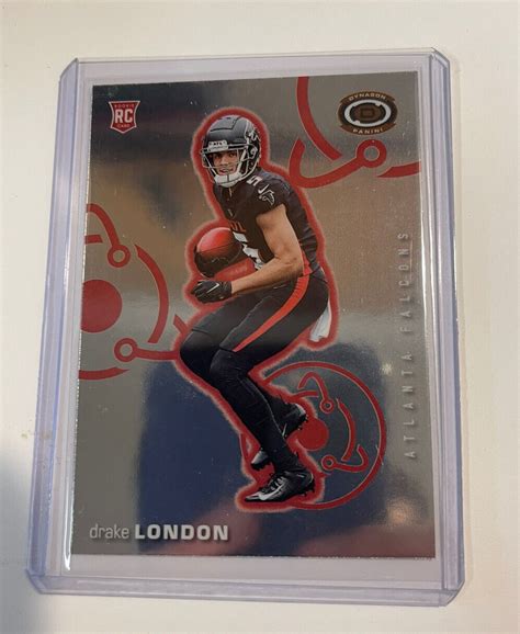 Panini Chronicles Drake London Dynagon Rookie Rc Atlanta Falcons