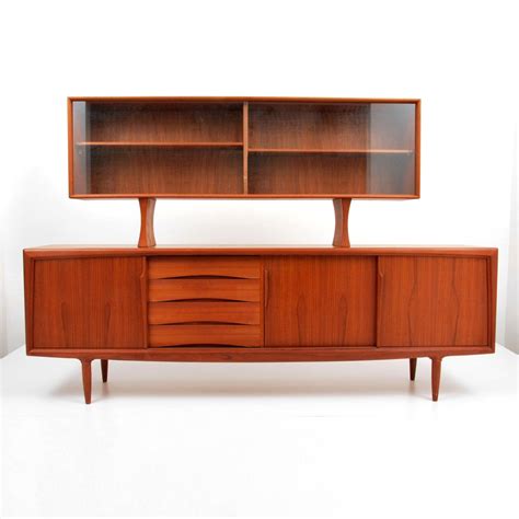 Mid Century Danish Modern Sideboard Cabinet by Gunni Omann - The Modern ...