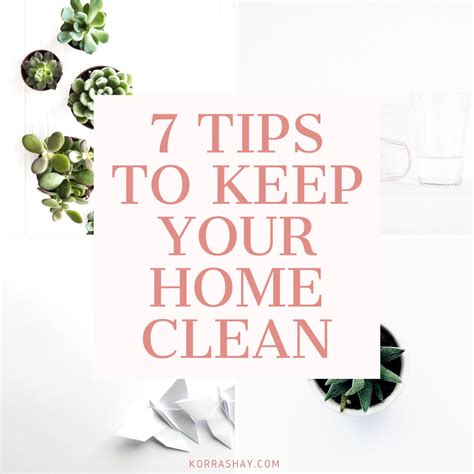 how to keep your home clean