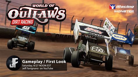 Jeff Favignanos First Look At World Of Outlaws Dirt Racing World Of