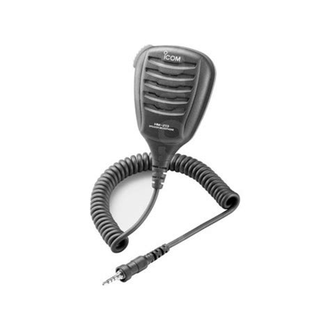 Icom HM 213 Waterprood Remote Speaker Microphone Radiotronics UK