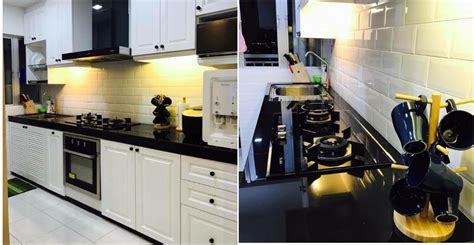 [8 Gambar] Dekorasi Dapur Bertemakan ‘Black & White’. Simple & Cantik