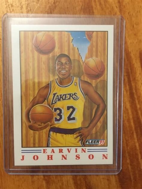 1991 Fleer Magic Johnson 6 Basketball Card EBay