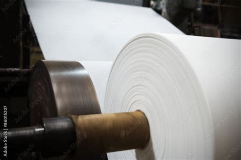 Paper and pulp mill Stock Photo | Adobe Stock