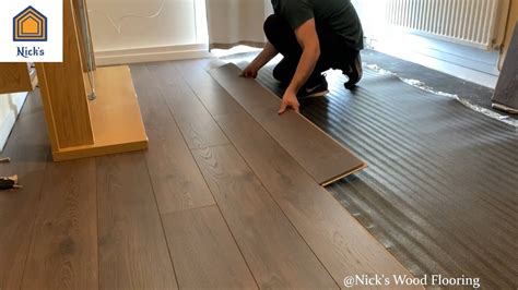 How To Install Laminate Flooring For Beginners Youtube