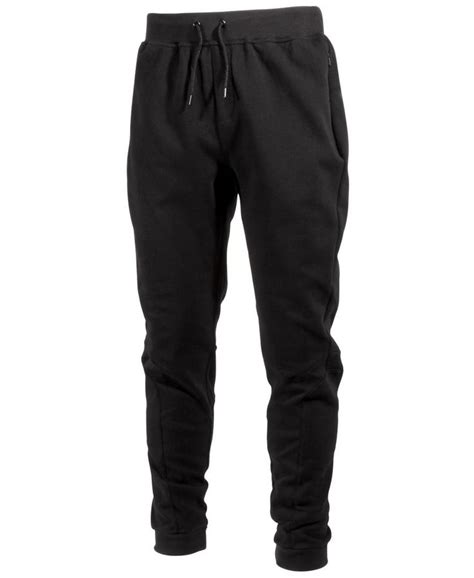 Id Ideology Id Mens Cotton Fleece Jogger Pants Created For Macys Macys Black Joggers Men