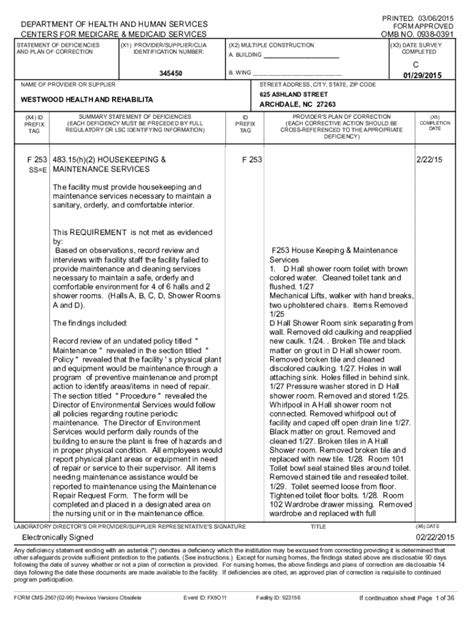 Fillable Online Nc Dhsr Licensed Facilitiesnc Dhhs North Carolina