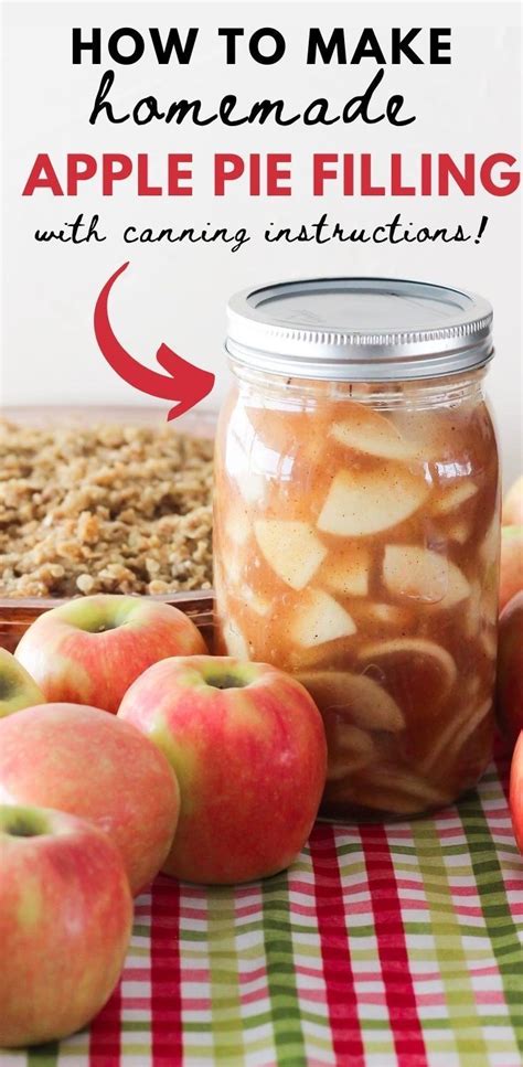 Canned Apple Pie Filling Artofit