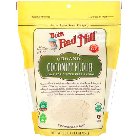 Bob S Red Mill Organic Coconut Flour Gluten Free Oz G