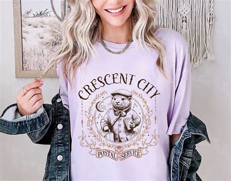 Crescent City Postal Service Shirt Crescent City Otter Shirt Crescent