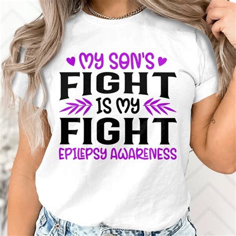 My Son Is A Warrior Svg Etsy