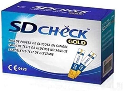 Benesta SD CHECK | Tiras Reactivas para Medir Glucosa en Sangre ...