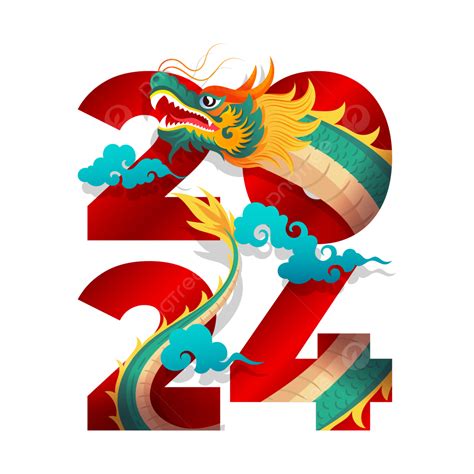 Dragon Lunar New Year 2024 Image To U