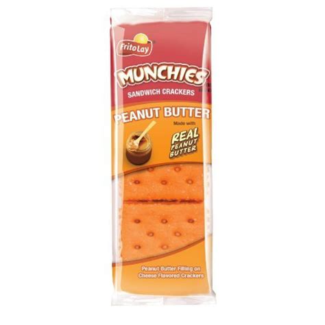 Munchies Butter on Cheese Crackers, 1.42 Ounce (Pack of 24) by Munchies ...