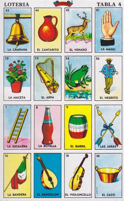 Print Loteria Cards Free