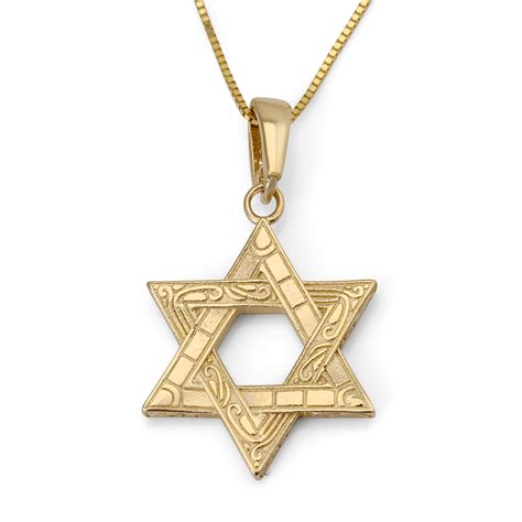 Star Of David Nacklace In K Gold Resende Rj Gov Br