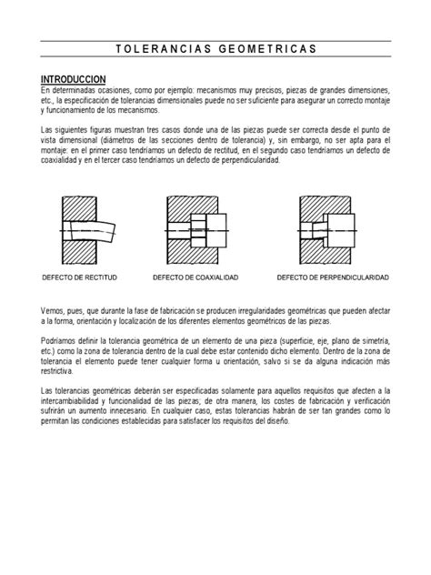 1 Tolerancias Geometricas Pdf Tolerancia De Ingeniería Esfera