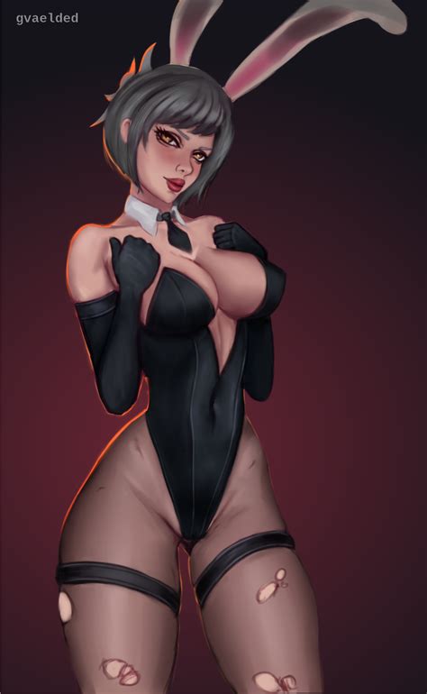 Rule 34 1girls Alternate Costume Artist Name Battle Bunny Riven Big