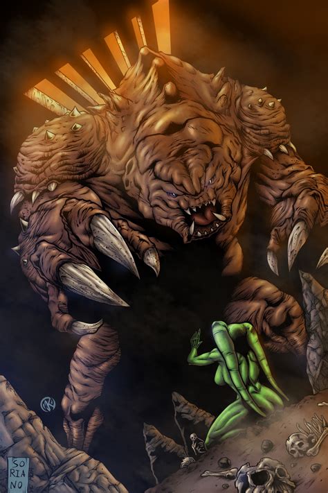 ArtStation - Rancor Pit - colors