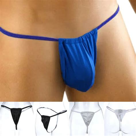 Hommes G String Slips Sous V Tements Sexy Tongs Culottes Cale Ons