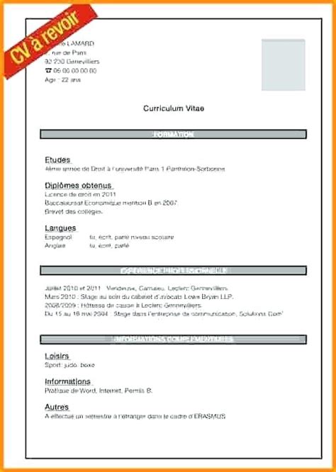 Curriculum Vitae Agent Immobilier Laboite Cv Fr