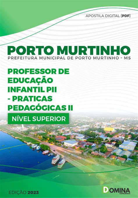 Apostila Pref Porto Murtinho Ms Professor Educa O Infantil