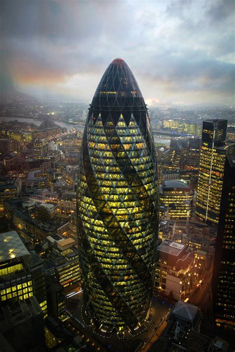 The Gherkin London City London Landmarks London Architecture