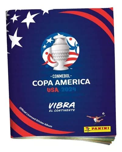 Panini Copa America Usa 2024 Pack Album 50 Sobres Figuritas En Venta