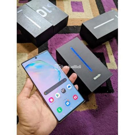 HP Samsung Galaxy Note 10 Plus Sein Dual Sim Second Fullset Mulus Di