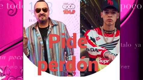 Natanael Cano Pide Perdón A Pepe Aguilar Youtube