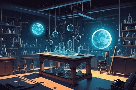 Premium Photo Gravitational Forces Physics Lab Experimentation Vector