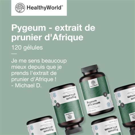 3x Pygeum extrait de prunier d Afrique ensemble 360 gélules