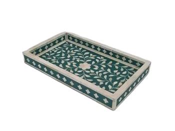 High Quality Bone Inlay Serving Tray For Kitchenware And Tabletop