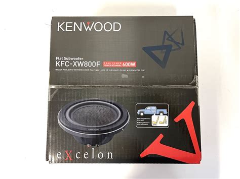 Kenwood EXcelon KFC XW800F KFCXW800F 8 Shallow Mount 600 Watts