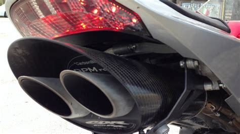 Honda Cbr 600 Rr With Dpm Exhaust No Db Killer Youtube